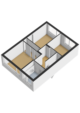 Floorplan - Schaapherdershoek 17, 2231 AC Rijnsburg